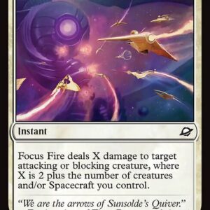 Edge of Eternities - 18 - Focus Fire - Common - W - Non-foil