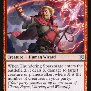 Zendikar Rising - 171 - Thundering Sparkmage - Uncommon - R - Non-foil