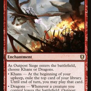 Commander Legends: Battle for Baldur's Gate - 804 - Outpost Siege - Rare - R - Non-foil