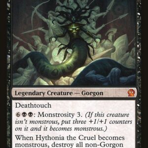 Theros - 91 - Hythonia the Cruel - Mythic - B - Non-foil (Front)