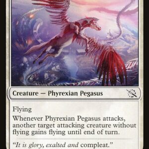 March of the Machine - 324 - Phyrexian Pegasus - Common - W - Foil