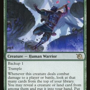 March of the Machine - 185 - Doomskar Warrior - Rare - G - Non-foil