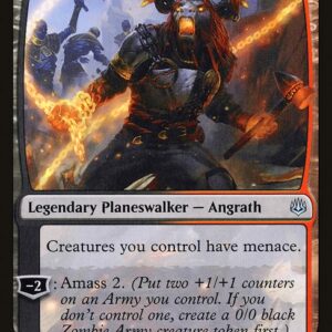 War of the Spark - 227 - Angrath, Captain of Chaos - Uncommon - BR - Non-foil (Front)