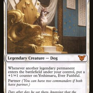 Neon Dynasty Commander - 32 - Yoshimaru, Ever Faithful - Mythic - W - Non-foil
