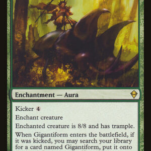 Zendikar - 162 - Gigantiform - Rare - G - Non-foil