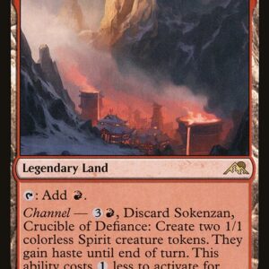 Kamigawa: Neon Dynasty - 276 - Sokenzan, Crucible of Defiance - Rare - C - Non-foil
