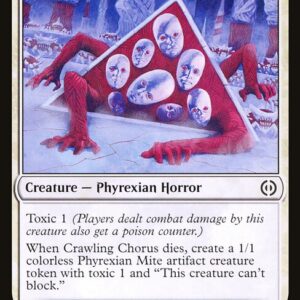 Phyrexia: All Will Be One - 8 - Crawling Chorus - Common - W - Foil