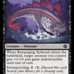The Lost Caverns of Ixalan - 116 - Rampaging Spiketail - Common - B - Non-foil (Front)
