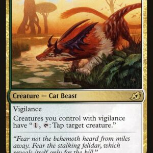 Ikoria: Lair of Behemoths - 186 - Frondland Felidar - Rare - WG - Foil (Front)