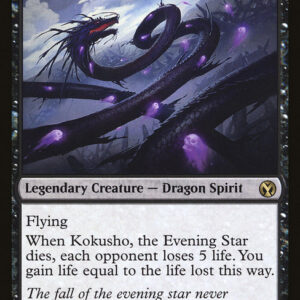 Iconic Masters - 95 - Kokusho, the Evening Star - Rare - B - Non-foil
