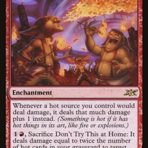 Unfinity - 105 - Don't Try This at Home - Rare - R - Foil