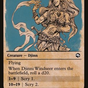 Adventures in the Forgotten Realms - 306 - Djinni Windseer - Common - U - Non-foil