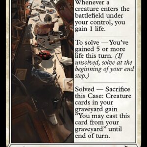 Murders at Karlov Manor - 10 - Case of the Uneaten Feast - Rare - W - Foil