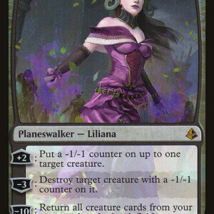 Amonkhet - 275 - Liliana, Death Wielder - Mythic - B - Foil