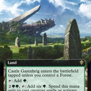 Throne of Eldraine - 388 - Castle Garenbrig - Rare - C - Foil
