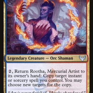 Strixhaven: School of Mages - 227 - Rootha, Mercurial Artist - Uncommon - UR - Non-foil
