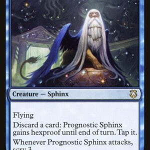 Forgotten Realms Commander - 90 - Prognostic Sphinx - Rare - U - Non-foil (Front)