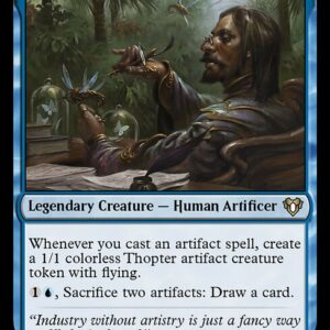 Commander Masters - 118 - Sai, Master Thopterist - Rare - U - Non-foil