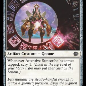 The Lost Caverns of Ixalan - 4 - Attentive Sunscribe - Common - W - Non-foil (Front)