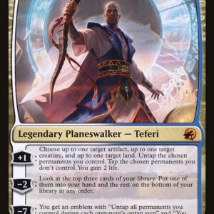 Innistrad: Midnight Hunt - 245 - Teferi, Who Slows the Sunset - Mythic - WU - Non-foil