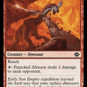 The Lost Caverns of Ixalan - 159 - Panicked Altisaur - Common - R - Non-foil (Front)