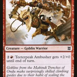 Zendikar Rising - 169 - Teeterpeak Ambusher - Common - R - Non-foil