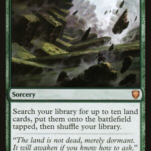 Commander Legends - 249 - Reshape the Earth - Mythic - G - Non-foil