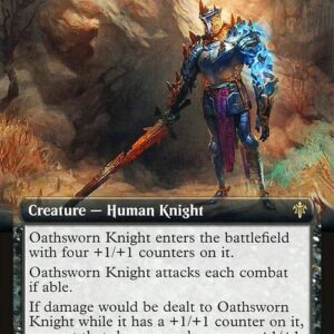 Throne of Eldraine - 354 - Oathsworn Knight - Rare - B - Non-foil