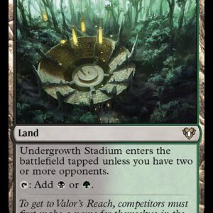 Commander Masters - 435 - Undergrowth Stadium - Rare - C - Non-foil