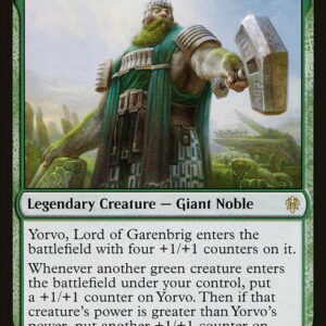 Throne of Eldraine - 185 - Yorvo, Lord of Garenbrig - Rare - G - Non-foil
