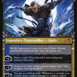 Kamigawa: Neon Dynasty - 350 - Kaito Shizuki - Mythic - UB - Non-foil