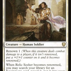 Commander Legends - 382 - Relic Seeker - Rare - W - Non-foil