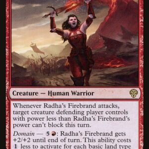 Dominaria United - 141 - Radha's Firebrand - Rare - R - Foil