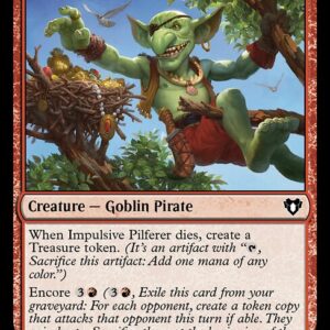 Commander Masters - 234 - Impulsive Pilferer - Common - R - Non-foil