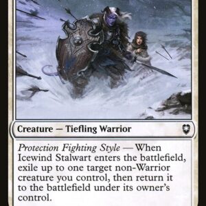 Commander Legends: Battle for Baldur's Gate - 27 - Icewind Stalwart - Common - W - Non-foil
