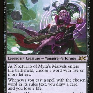 Unfinity - 82 - Nocturno of Myra's Marvels - Rare - B - Non-foil