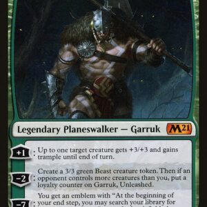 Core Set 2021 - 183 - Garruk, Unleashed - Mythic - G - Non-foil (Front)