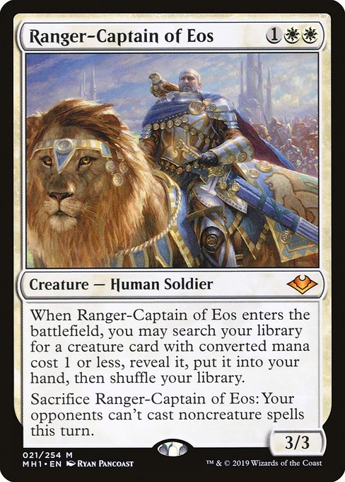 Modern Horizons - 21 - Ranger-Captain of Eos - Mythic - W - Foil