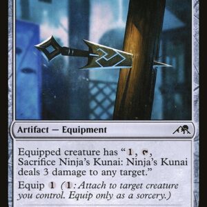 Kamigawa: Neon Dynasty - 252 - Ninja's Kunai - Common - C - Foil