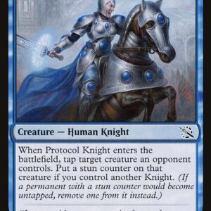 March of the Machine - 74 - Protocol Knight - Common - U - Non-foil