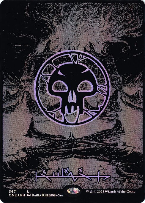 Phyrexia: All Will Be One - 367 - Swamp - Common - C - Foil