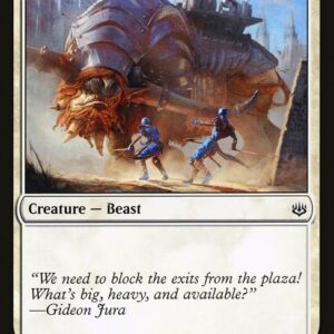 War of the Spark - 19 - Ironclad Krovod - Common - W - Non-foil (Front)