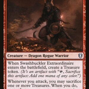 Commander Legends: Battle for Baldur's Gate - 198 - Swashbuckler Extraordinaire - Uncommon - R - Non-foil