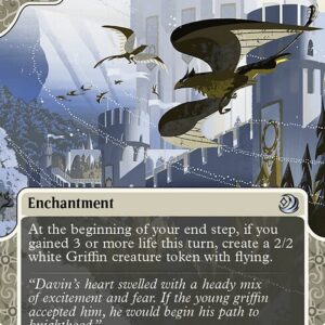 Wilds of Eldraine: Enchanting Tales - 5 - Griffin Aerie - Uncommon - W - Non-foil (Front)