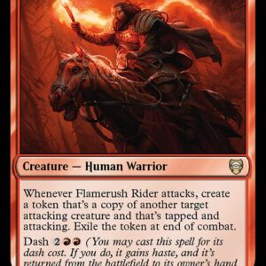 Tales of Middle-earth Commander - 216 - Flamerush Rider - Rare - R - Non-foil