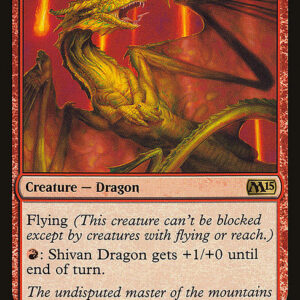 Magic 2015 - 281 - Shivan Dragon - Rare - R - Non-foil