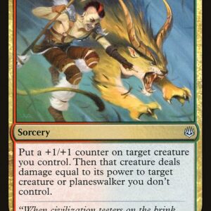 War of the Spark - 192 - Domri's Ambush - Uncommon - RG - Non-foil (Front)