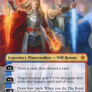 Throne of Eldraine - 272 - The Royal Scions - Mythic - UR - Foil