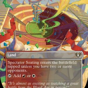 Commander Masters - 664 - Spectator Seating - Rare - C - Foil