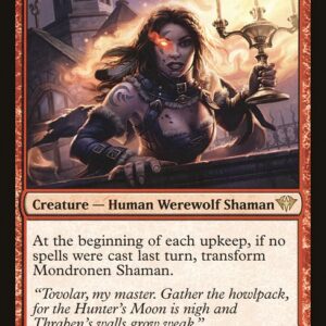 Dark Ascension - 98 - Mondronen Shaman // Tovolar's Magehunter - Rare - C - Non-foil (Front)